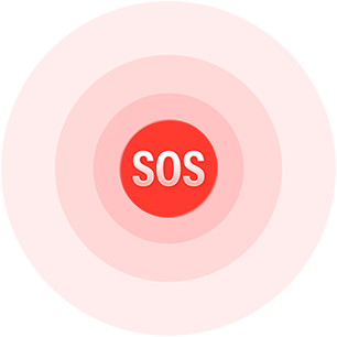 Notruf SOS Symbol
